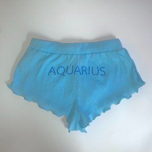 Rhinestone Aquarius Dollskill Booty Shorts